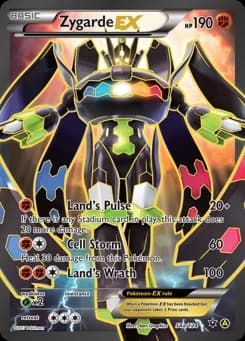 Zygarde-EX Fates Collide 54a