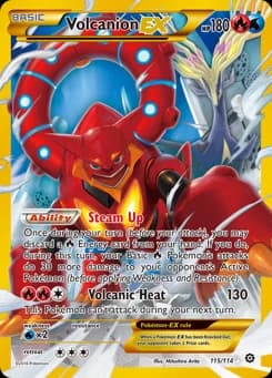 Volcanion-EX Steam Siege 115