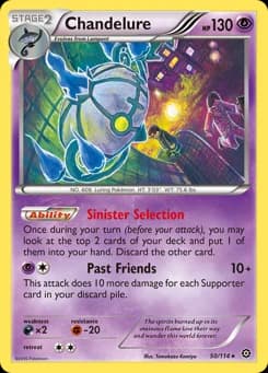Chandelure Steam Siege 50
