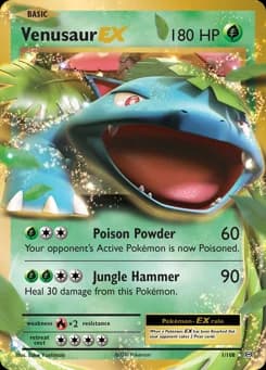 Venusaur-EX Evolutions 1