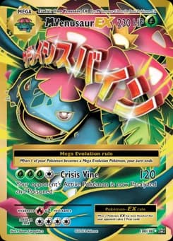 M Venusaur-EX Evolutions 100