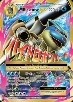 M Blastoise-EX Evolutions 102