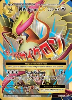 M Pidgeot-EX Evolutions 105