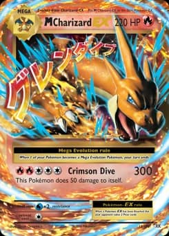 M Charizard-EX Evolutions 13
