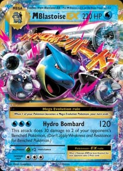 M Blastoise-EX Evolutions 22
