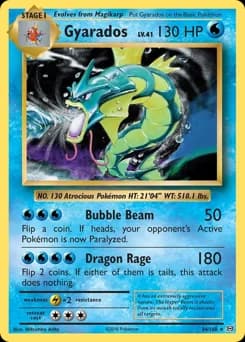 Gyarados Evolutions 34
