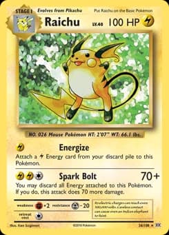 Raichu Evolutions 36