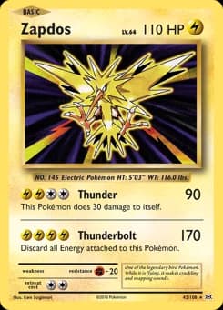 Zapdos Evolutions 42