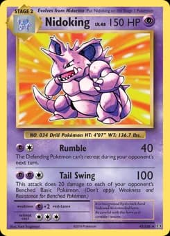 Nidoking Evolutions 45