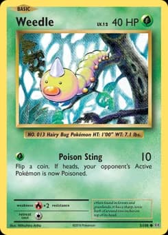 Weedle Evolutions 5