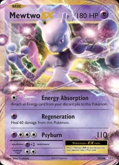 Mewtwo-EX Evolutions 52