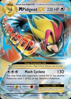 M Pidgeot-EX Evolutions 65