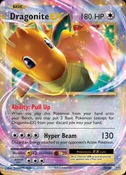 Dragonite-EX Evolutions 72