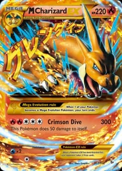 M Charizard-EX Flashfire 107