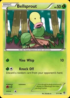 Bellsprout Furious Fists 1