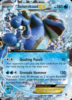 Seismitoad-EX Furious Fists 20