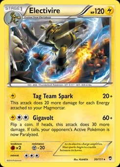 Electivire Furious Fists 30