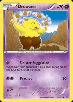 Drowzee Furious Fists 35