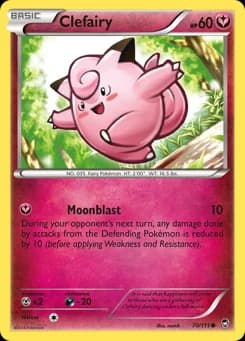 Clefairy Furious Fists 70