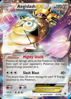 Aegislash-EX Phantom Forces 65