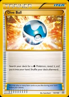 Dive Ball Primal Clash 161