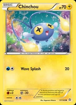 Chinchou Primal Clash 57