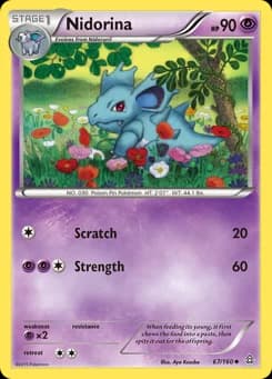 Nidorina Primal Clash 67