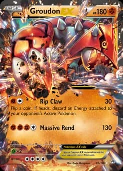 Groudon-EX Primal Clash 85