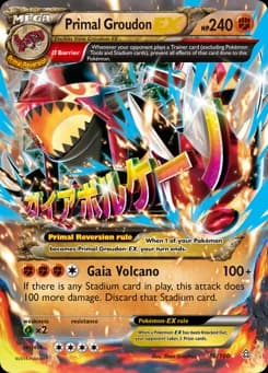 Primal Groudon-EX Primal Clash 86