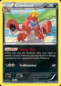 Crawdaunt Primal Clash 92