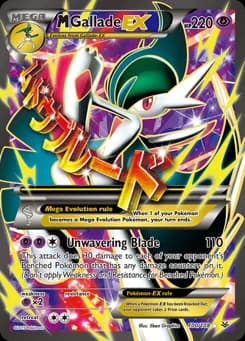 M Gallade-EX Roaring Skies 100