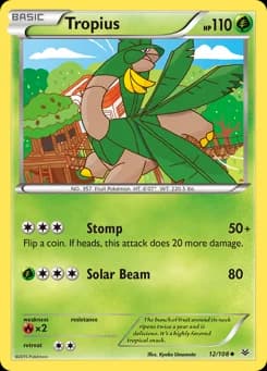 Tropius Roaring Skies 12