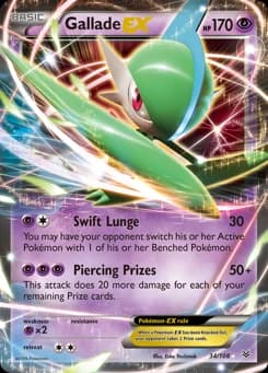 Gallade-EX Roaring Skies 34