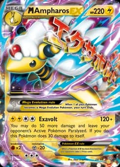 M Ampharos-EX Ancient Origins 28