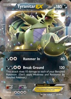 Tyranitar-EX Ancient Origins 42