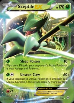 Sceptile-EX Ancient Origins 7