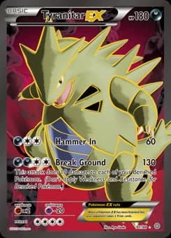 Tyranitar-EX Ancient Origins 91