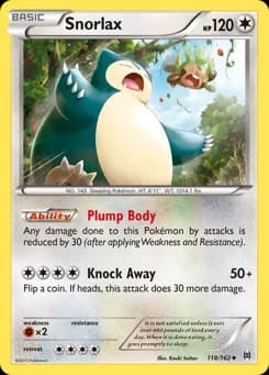 Snorlax BREAKthrough 118