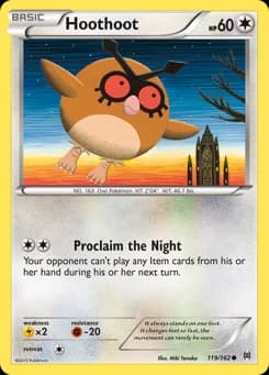 Hoothoot BREAKthrough 119