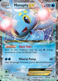 Manaphy-EX BREAKpoint 32
