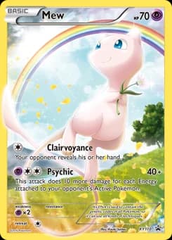 Mew XY Black Star Promos XY110