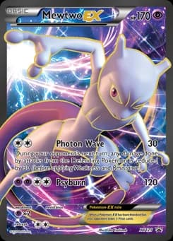 Mewtwo-EX XY Black Star Promos XY125