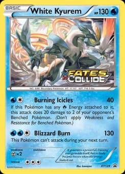 White Kyurem XY Black Star Promos XY128