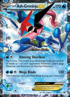 Ash-Greninja-EX XY Black Star Promos XY133
