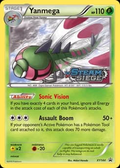 Yanmega XY Black Star Promos XY144