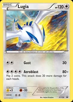 Lugia XY Black Star Promos XY156