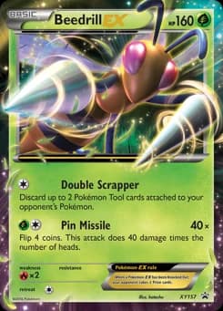 Beedrill-EX XY Black Star Promos XY157
