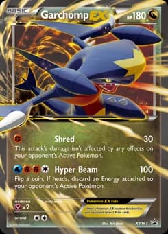 Garchomp-EX XY Black Star Promos XY167