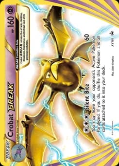 Crobat BREAK XY Black Star Promos XY181