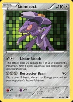 Genesect XY Black Star Promos XY196